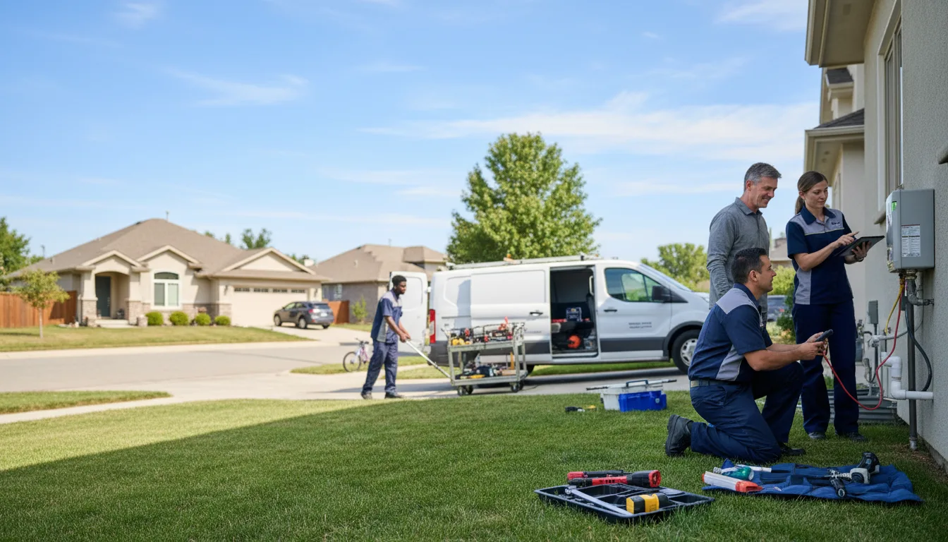 Tankless water heater service in Cecil, PA